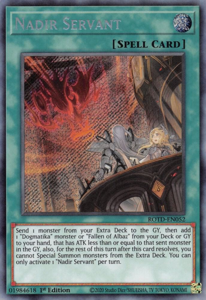 Nadir Servant (1st Edition) card image