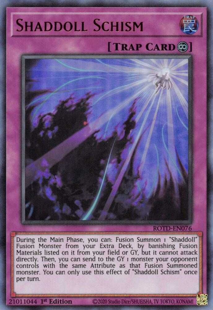 Shaddoll Schism (1st Edition) card image