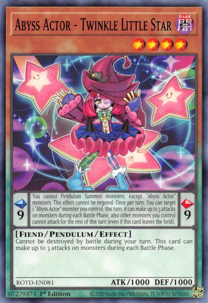 Abyss Actor - Twinkle Little Star (1st Edition) card image