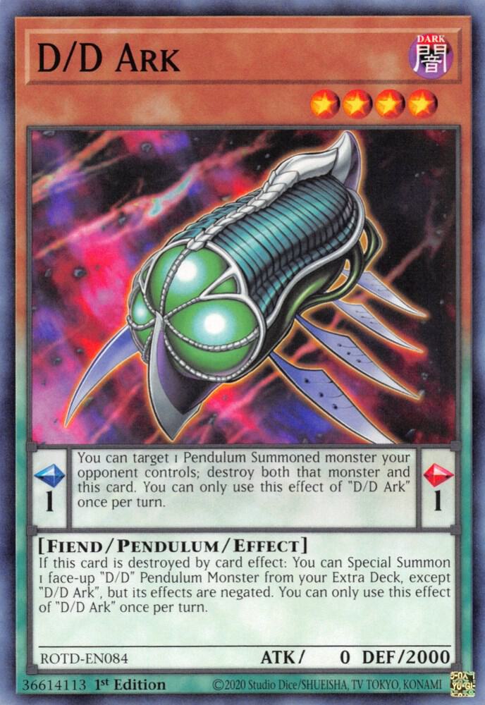 D/D Ark (1st Edition) card image