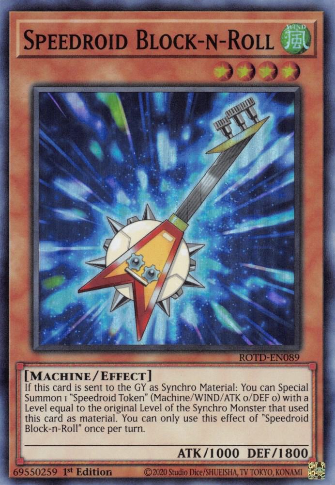 Speedroid Block-n-Roll (1st Edition) card image