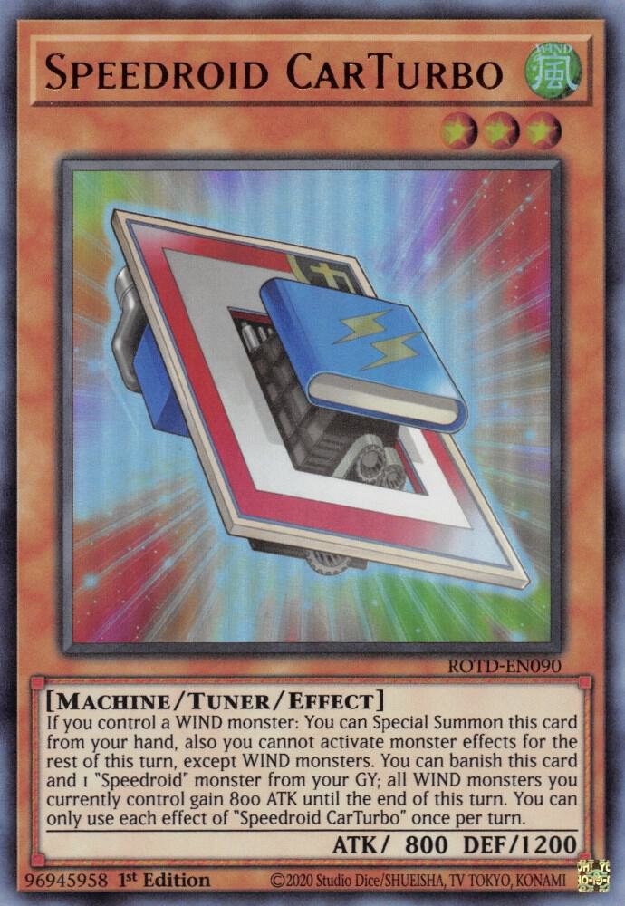 Speedroid CarTurbo (1st Edition) card image