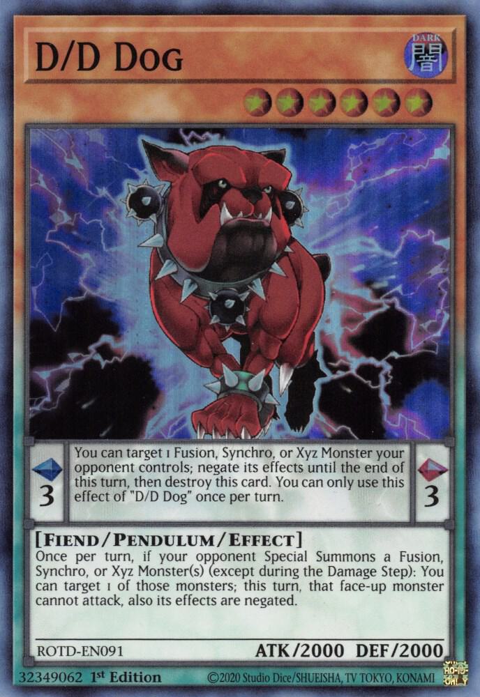 D/D Dog (1st Edition) card image