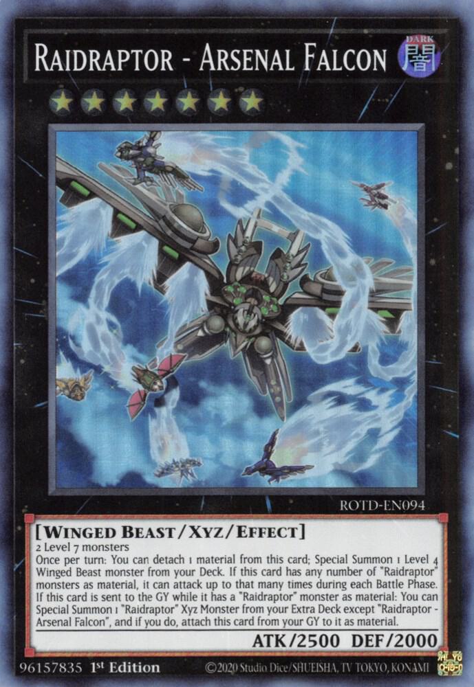 Raidraptor - Arsenal Falcon (1st Edition) card image