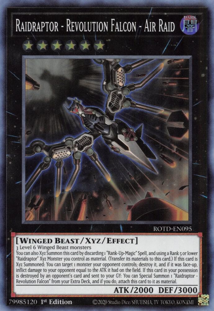 Raidraptor - Revolution Falcon - Air Raid (1st Edition) card image