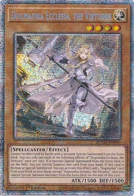 Dogmatika Ecclesia, the Virtuous (Starlight Rare) card image