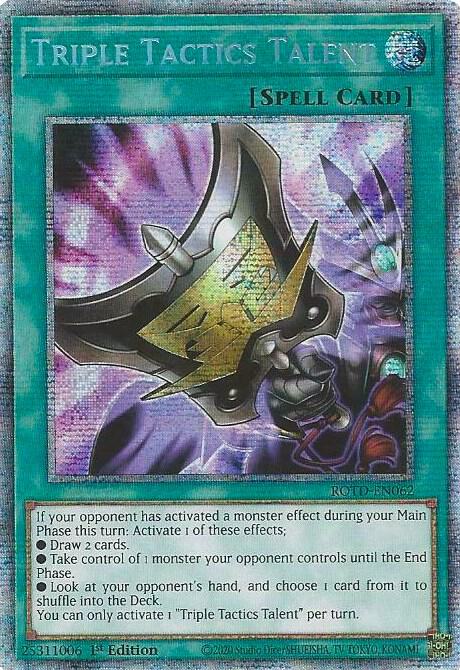 Triple Tactics Talent (Starlight Rare) card image