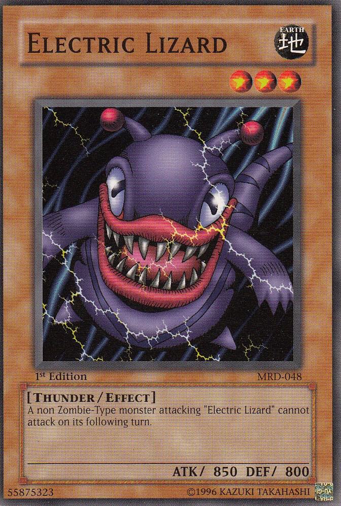 Electric Lizard card image