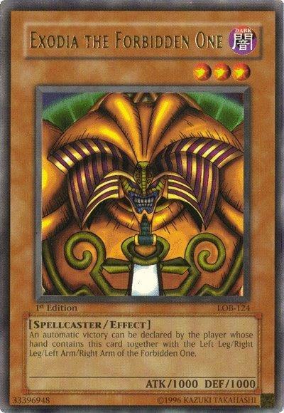 Exodia the Forbidden One card image