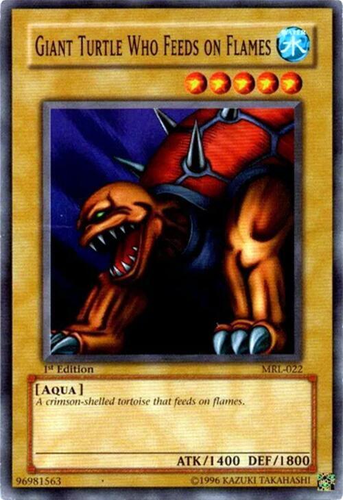 Giant Turtle Who Feeds on Flames card image