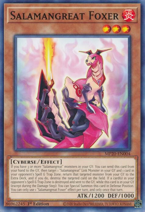 Salamangreat Foxer card image