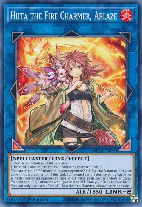 Hiita the Fire Charmer, Ablaze card image