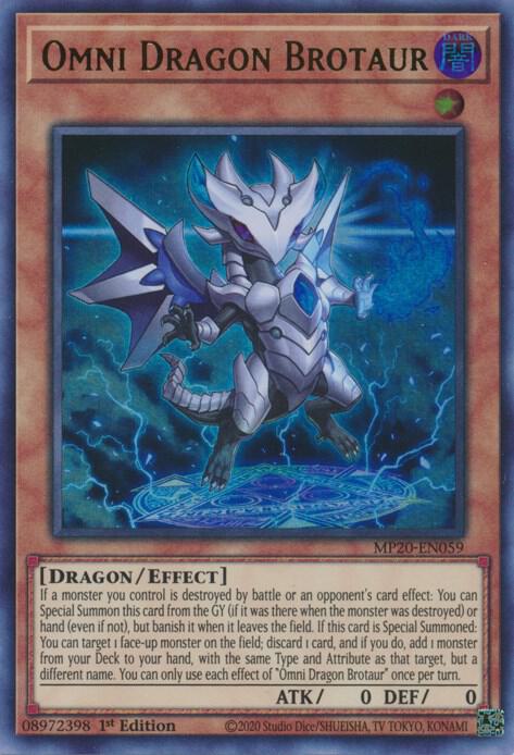 Omni Dragon Brotaur card image