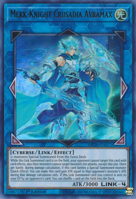 Mekk-Knight Crusadia Avramax card image