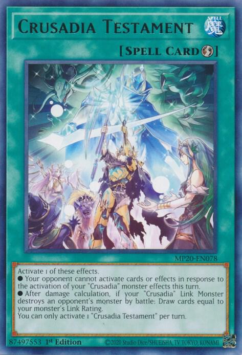 Crusadia Testament card image