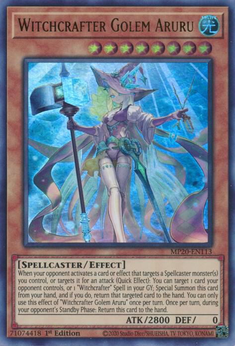 Witchcrafter Golem Aruru card image