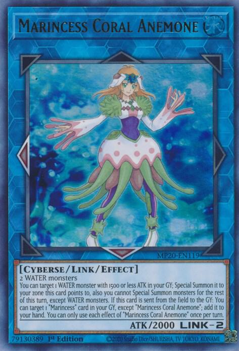 Marincess Coral Anemone card image