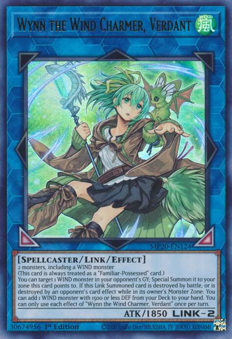 Wynn the Wind Charmer, Verdant card image