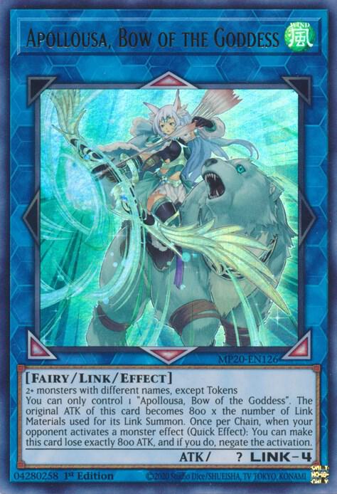 Apollousa, Bow of the Goddess card image