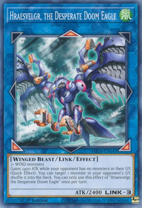 Hraesvelgr, the Desperate Doom Eagle card image