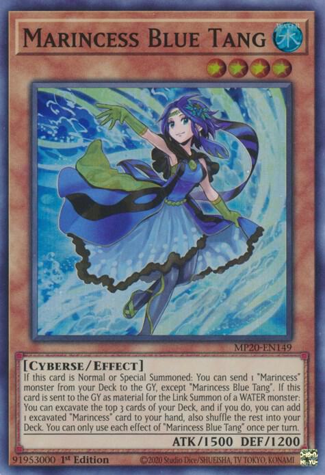 Marincess Blue Tang card image