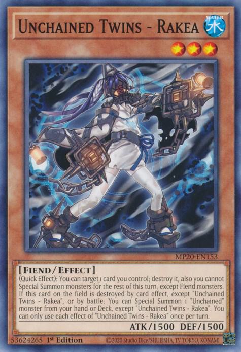 Unchained Twins - Rakea card image