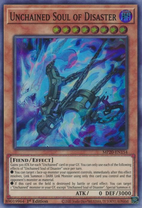 Unchained Soul of Disaster card image