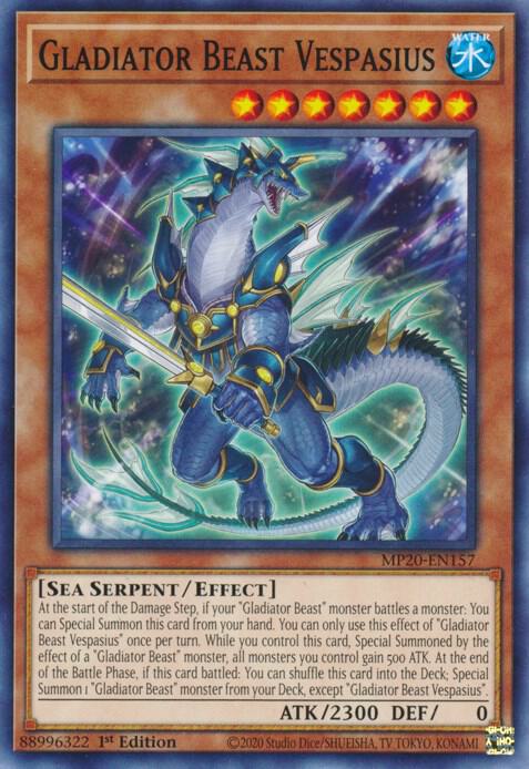 Gladiator Beast Vespasius card image