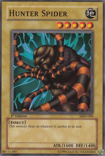 Hunter Spider card image