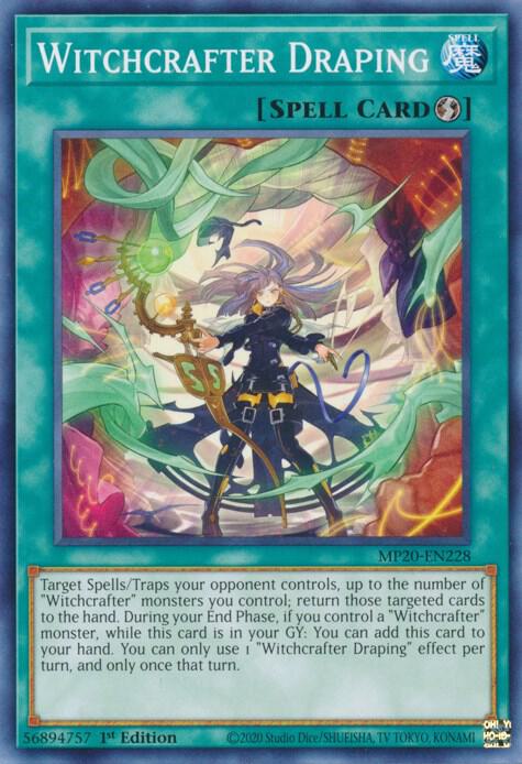Witchcrafter Draping card image