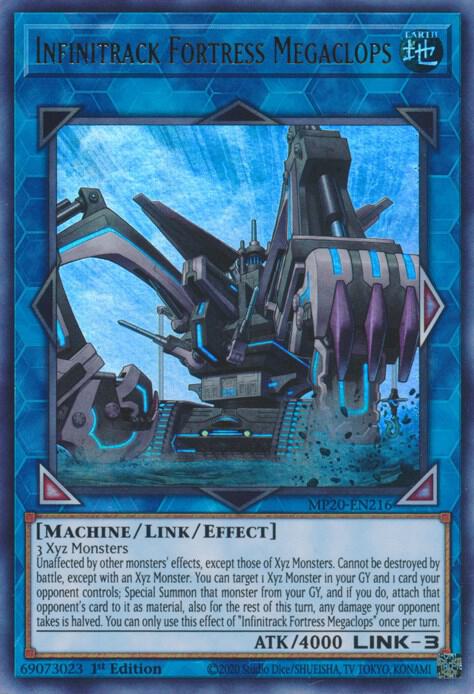 Infinitrack Fortress Megaclops card image