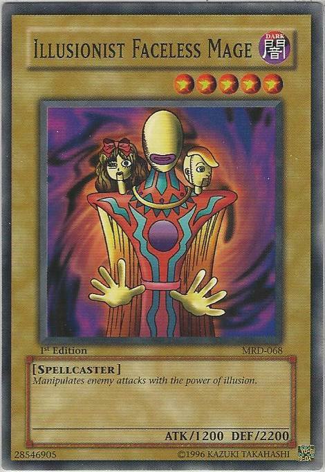 Illusionist Faceless Mage card image