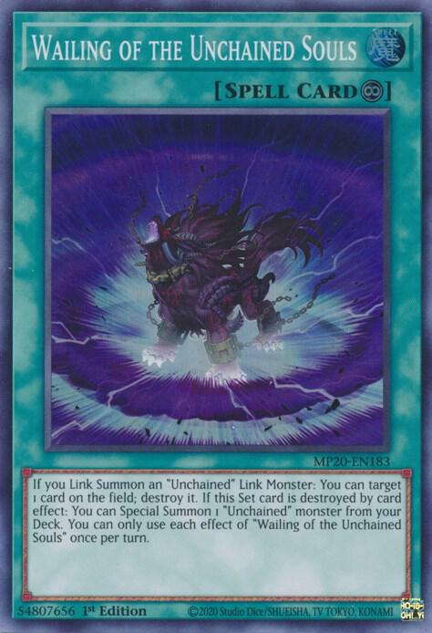 Wailing of the Unchained Souls card image