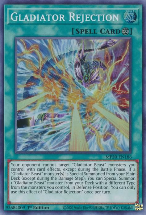 Gladiator Rejection card image