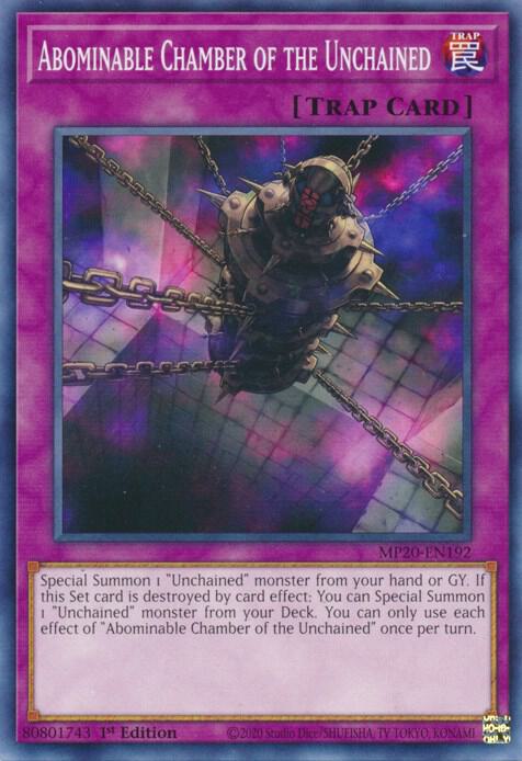 Abominable Chamber of the Unchained card image
