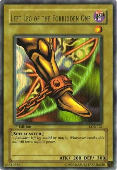 Left Leg of the Forbidden One card image