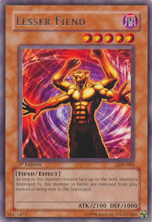Lesser Fiend card image