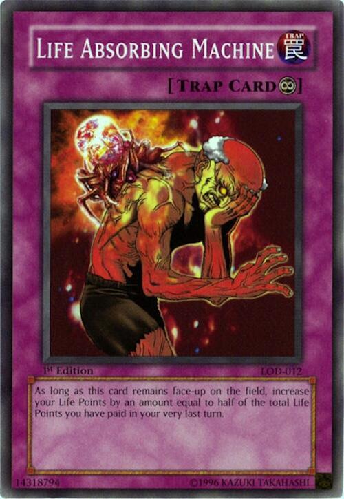 Life Absorbing Machine card image