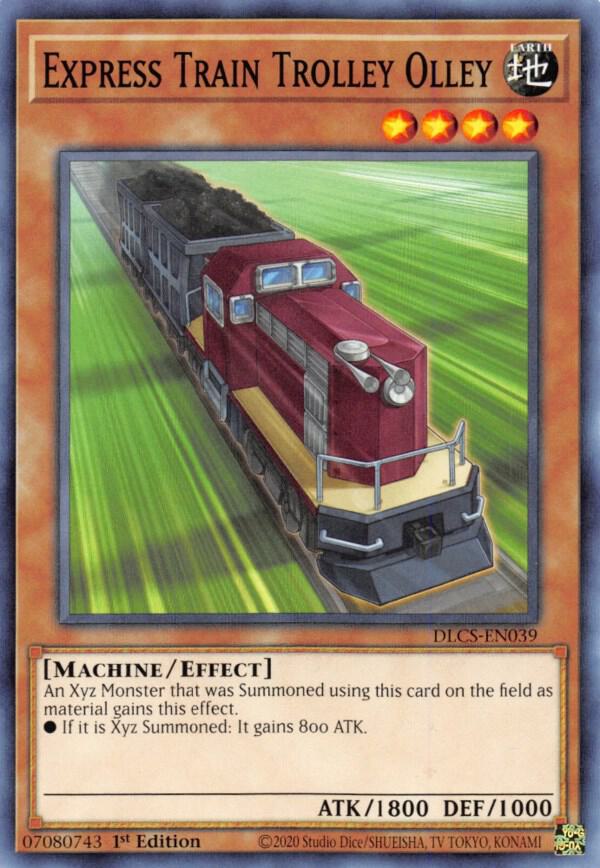 Express Train Trolley Olley card image