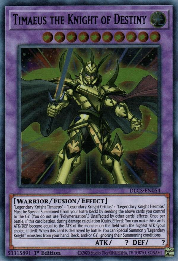 Timaeus the Knight of Destiny card image