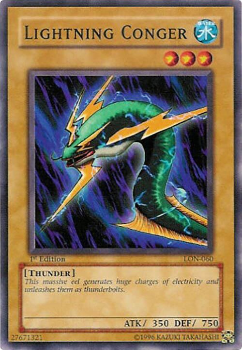 Lightning Conger card image
