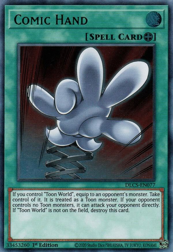 Comic Hand card image