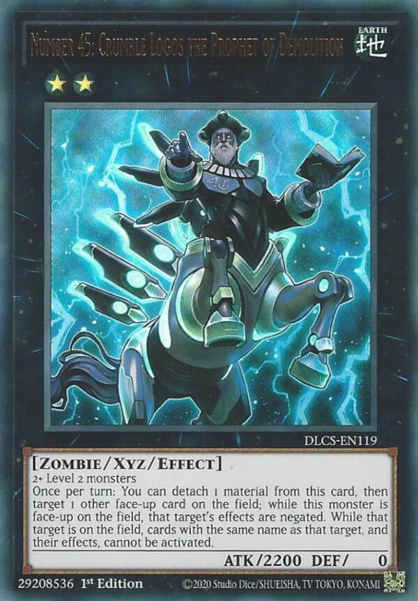 Number 45: Crumble Logos the Prophet of Demolition card image