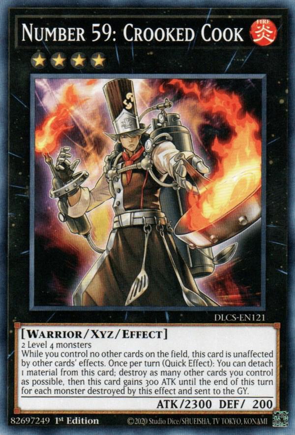 Number 59: Crooked Cook card image