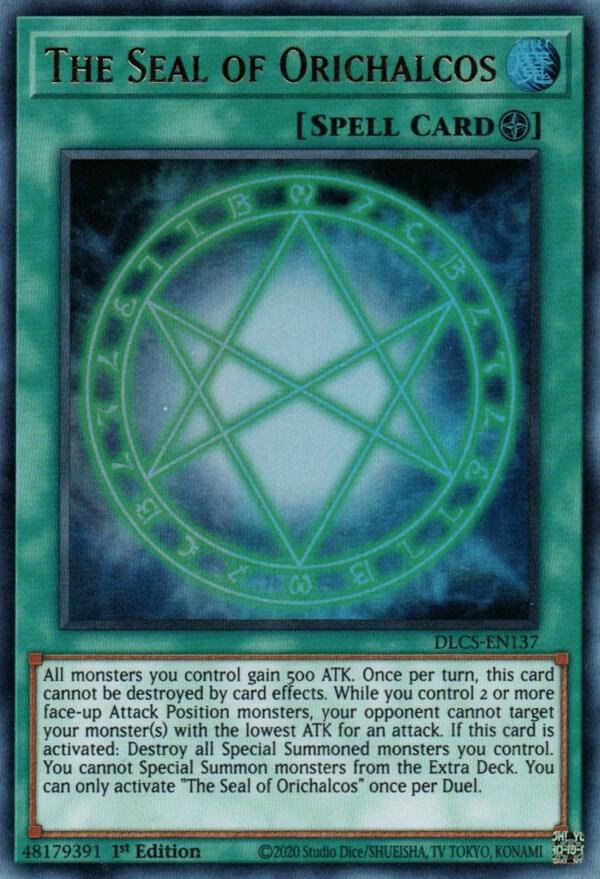 The Seal of Orichalcos card image