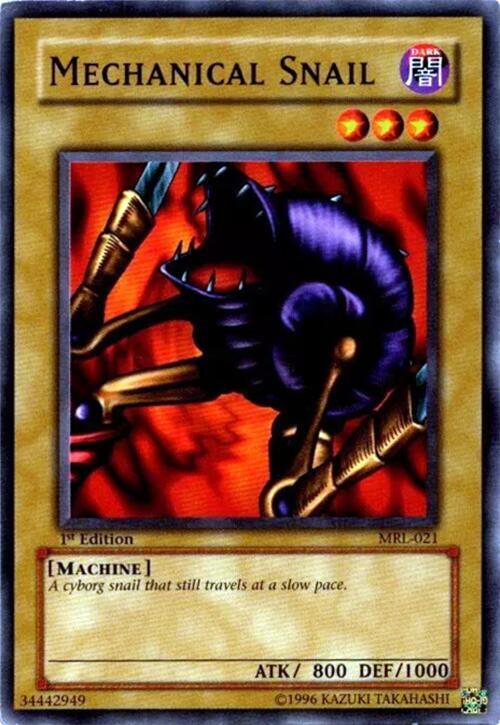 Mechanical Snail card image