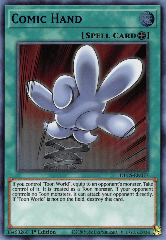 Comic Hand (Blue) card image