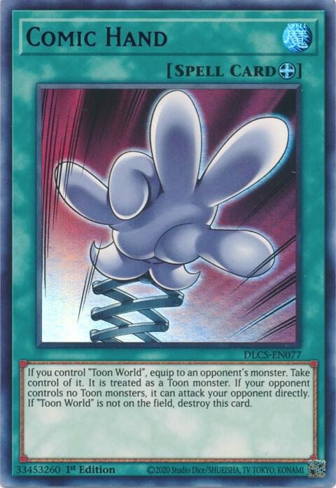 Comic Hand (Purple) card image