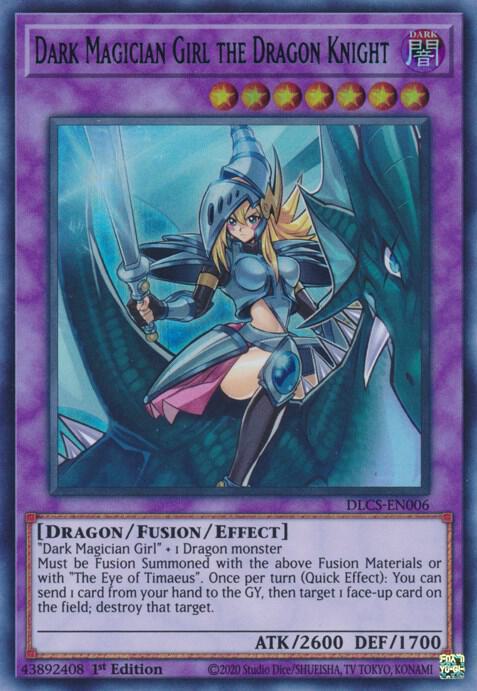 Dark Magician Girl the Dragon Knight (Blue) card image