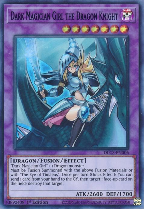 Dark Magician Girl the Dragon Knight (Green) card image